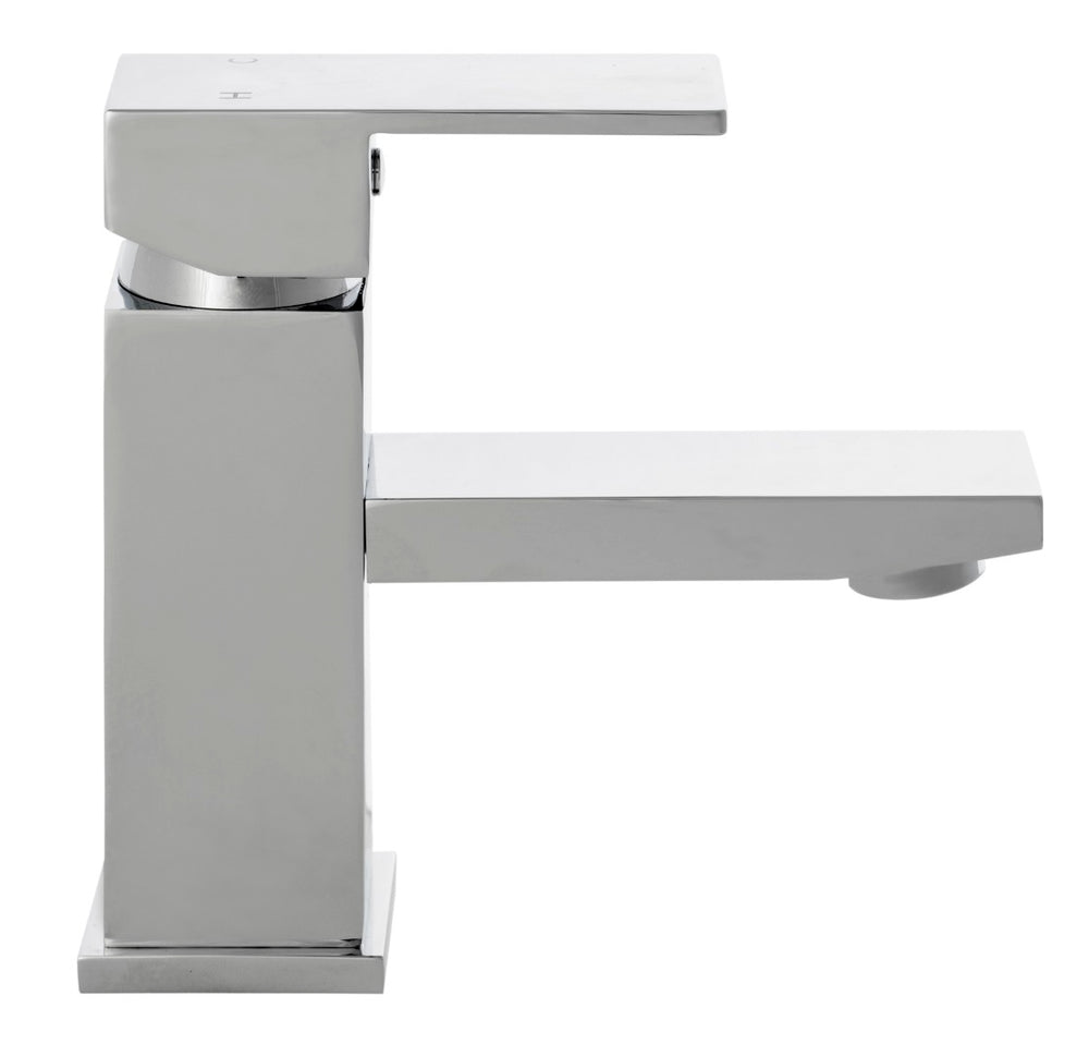 Safavieh BLISS Chrome Vessel Faucet - Stylish 6-Inch Single Handle for Modern Bathrooms, Easy Installation & Care BRF1055C