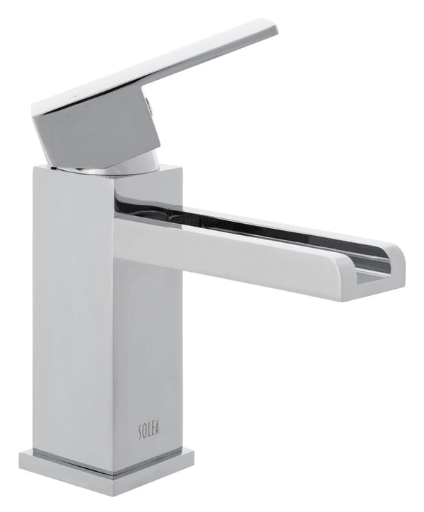 Safavieh BALANCE Polished Chrome Single Handle Bathroom Vessel Faucet – Sleek Design for Modern Spaces BRF1056C