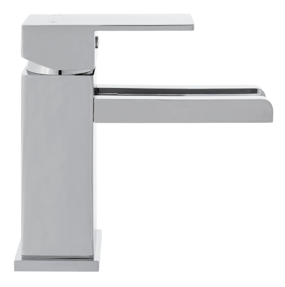 Safavieh BALANCE Polished Chrome Single Handle Bathroom Vessel Faucet – Sleek Design for Modern Spaces BRF1056C