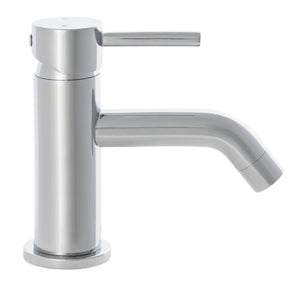 Safavieh AMITY Stylish Single-Handle Chrome Vessel Faucet for Modern Bathrooms - Compact, Easy to Install! BRF1059C