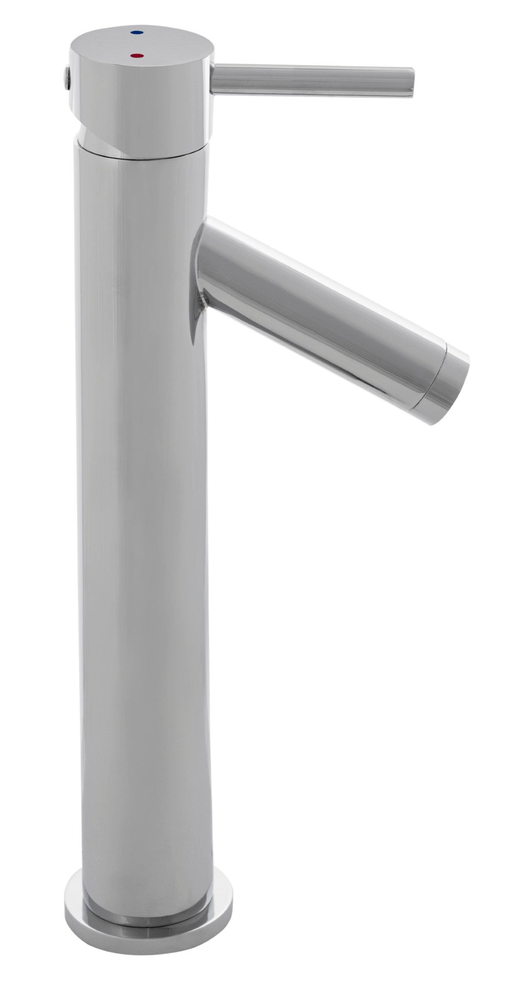 Safavieh ELATION Polished Chrome Single Handle 12-Inch Bathroom Vessel Faucet for Modern Sink Designs BRF1060C
