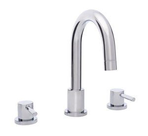 Safavieh Poised Widespread Dual-Handle Bathroom Faucet in Polished Chrome - Elegant Control for Modern Spaces BRF1061C