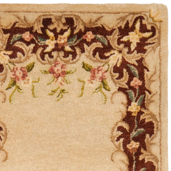 Safavieh Brg166 Hand Tufted  Rug Ivory / Rust BRG166C-2