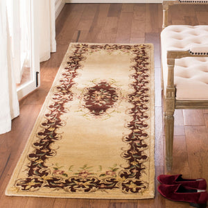 Safavieh Brg166 Hand Tufted  Rug Ivory / Rust BRG166C-2