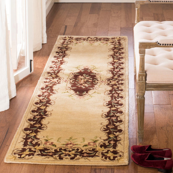 Safavieh Brg166 Hand Tufted  Rug Ivory / Rust BRG166C-2