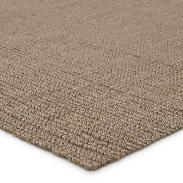 Jaipur Living Birchwood Alyster Solid Handmade Indoor Rug Taupe 9'x12'