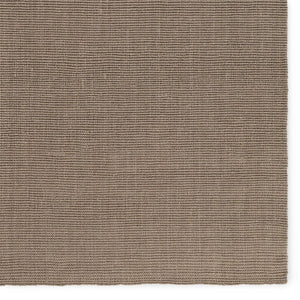 Jaipur Living Birchwood Alyster Solid Handmade Indoor Rug Taupe 9'x12'