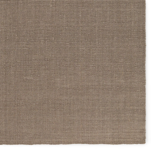 Jaipur Living Birchwood Alyster Solid Handmade Indoor Rug Taupe 9'x12'