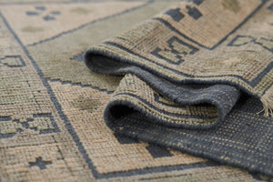 Momeni Bristol BRS-9 Hand Woven Traditional Medallion Indoor Rug Blue 9' x 12'