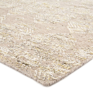 Jaipur Living Jaipur Living Dentelle Wool Viscose Hand Knotted Tribal Geometric Rug for Dining Rooms 9' X 12' RUG143411