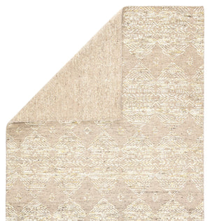 Jaipur Living Jaipur Living Dentelle Wool Viscose Hand Knotted Tribal Geometric Rug for Dining Rooms 9' X 12' RUG143411
