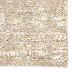 Jaipur Living Jaipur Living Dentelle Wool Viscose Hand Knotted Tribal Geometric Rug for Dining Rooms 9' X 12' RUG143411