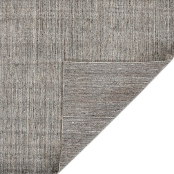 Amer Rugs Brooklyn Farmhouse Plaid Hand-woven Area Rug - Luxurious Wool & Art Silk For Stylish Home Decor Gray Wool, Viscose Brk10203