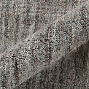 Amer Rugs Brooklyn Farmhouse Plaid Hand-woven Area Rug - Luxurious Wool & Art Silk For Stylish Home Decor Gray Wool, Viscose Brk10203