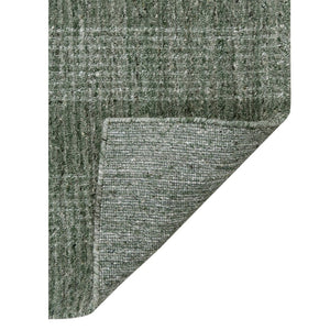 Amer Rugs Brooklyn Farmhouse Plaid Hand-woven Area Rug - Luxurious Wool & Art Silk For Stylish Home Decor Olive Green Wool, Viscose Brk30203