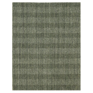 Amer Rugs Brooklyn Farmhouse Plaid Hand-woven Area Rug - Luxurious Wool & Art Silk For Stylish Home Decor Olive Green Wool, Viscose Brk30203