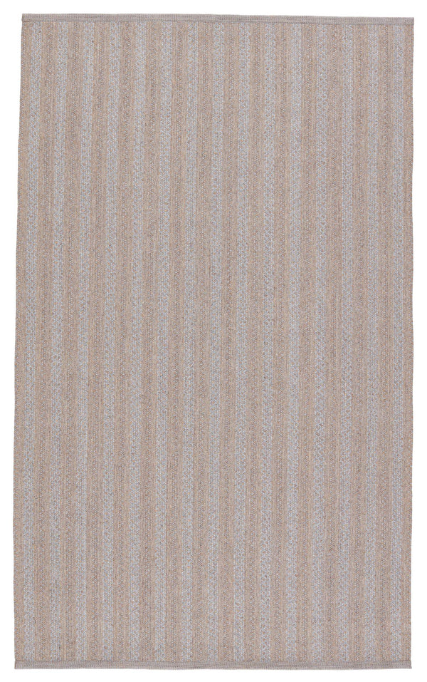 Jaipur Living Jaipur Living Topsail Braided Stripe Polypropylene Rug for Patio or Casual Dining Gray 5'X8' RUG149357