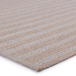 Jaipur Living Jaipur Living Topsail Braided Stripe Polypropylene Rug for Patio or Casual Dining Gray 5'X8' RUG149357