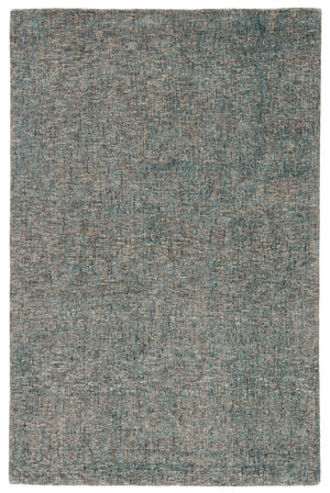 Jaipur Living Jaipur Living Britta Hand Tufted Wool Viscose Area Rug Tweed Texture for Bedroom Turquoise 5'X8' RUG118390