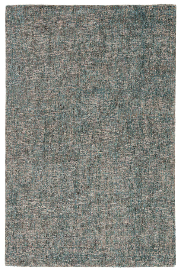 Jaipur Living Jaipur Living Britta Hand Tufted Wool Viscose Area Rug Tweed Texture for Bedroom Turquoise 5'X8' RUG118390