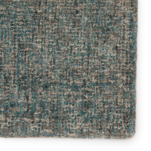 Jaipur Living Jaipur Living Britta Hand Tufted Wool Viscose Area Rug Tweed Texture for Bedroom Turquoise 5'X8' RUG118390