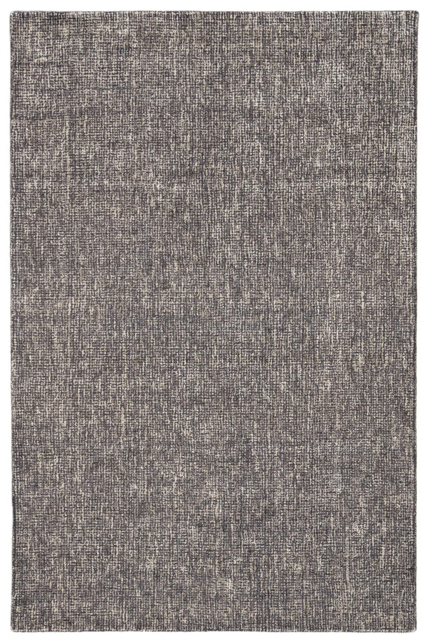 Jaipur Living Jaipur Living Britta Hand Tufted Wool Viscose Area Rug Tweed Texture for Bedroom Dark Gray 8'X10' RUG135111
