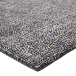 Jaipur Living Jaipur Living Britta Hand Tufted Wool Viscose Area Rug Tweed Texture for Bedroom Dark Gray 8'X10' RUG135111