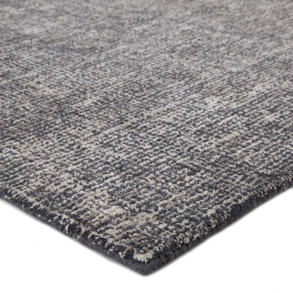 Jaipur Living Jaipur Living Britta Hand Tufted Wool Viscose Area Rug Tweed Texture for Bedroom Dark Gray 8'X10' RUG135111
