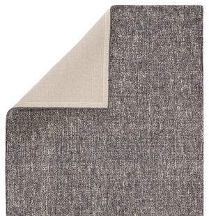 Jaipur Living Jaipur Living Britta Hand Tufted Wool Viscose Area Rug Tweed Texture for Bedroom Dark Gray 8'X10' RUG135111