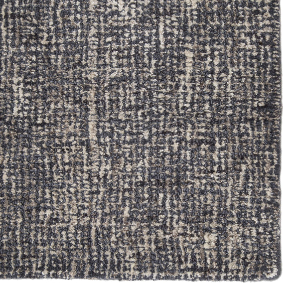 Jaipur Living Jaipur Living Britta Hand Tufted Wool Viscose Area Rug Tweed Texture for Bedroom Dark Gray 8'X10' RUG135111