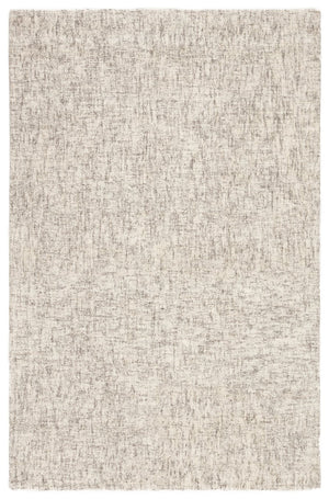 Jaipur Living Britta Plus Britta Plus Brp09 Tufted Handmade 60% Wool 40% Viscose Solids Solid Indoor Rug Ivory, Gray 60% Wool 40% Viscose, 100% Cotton Rug158211