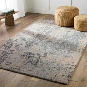 Jaipur Living Britta Plus Octave Modern Handmade Indoor Rug Silver 9'x12'