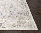 Rizzy Bristol BRS101 Power Loomed Transitional Polypropylene/Polyester Rug Beige/Blue 8'10" x 11'10"