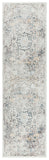 Rizzy Bristol BRS101 Power Loomed Transitional Polypropylene/Polyester Rug Beige/Blue 2'7" x 8'