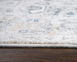 Rizzy Bristol BRS104 Power Loomed Transitional Polypropylene/Polyester Rug Beige/Blue 8'10" x 11'10"