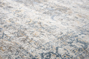 Rizzy Bristol BRS105 Power Loomed Transitional Polypropylene/Polyester Rug Beige/Blue 8'10" x 11'10"