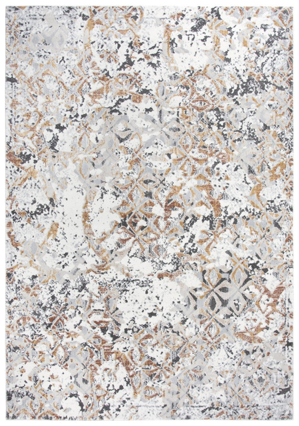 Rizzy Bristol BRS111 Power Loomed Transitional Polypropylene/Polyester Rug Beige/Copper 8'10" x 11'10"