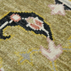 Amer Rugs Bristol Elegant Hand-knotted Area Rug With Persian-inspired Design For Luxurious Home Décor Gold Wool Brs180810