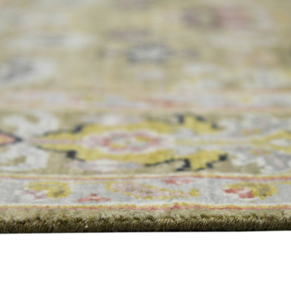 Amer Rugs Bristol Elegant Hand-knotted Area Rug With Persian-inspired Design For Luxurious Home Décor Gold Wool Brs180810