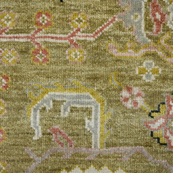 Amer Rugs Bristol Elegant Hand-knotted Area Rug With Persian-inspired Design For Luxurious Home Décor Gold Wool Brs180810