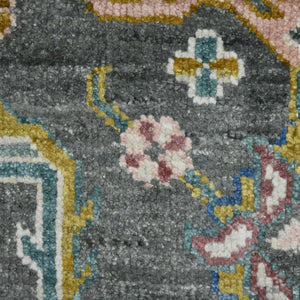 Amer Rugs Bristol Elegant Hand-knotted Area Rug With Persian-inspired Design For Luxurious Home Décor Gray,Multi Wool Brs190912