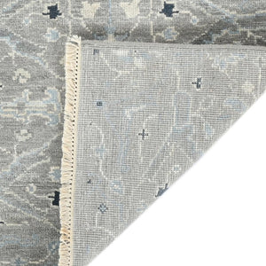 Amer Rugs Bristol Hand-knotted Area Rug – Luxurious New Zealand Wool With Persian-inspired Design For Elegance Silver Sand Wool Brs20203