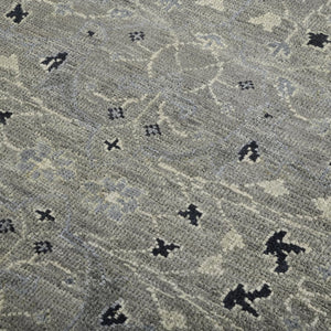 Amer Rugs Bristol Hand-knotted Area Rug – Luxurious New Zealand Wool With Persian-inspired Design For Elegance Silver Sand Wool Brs20203