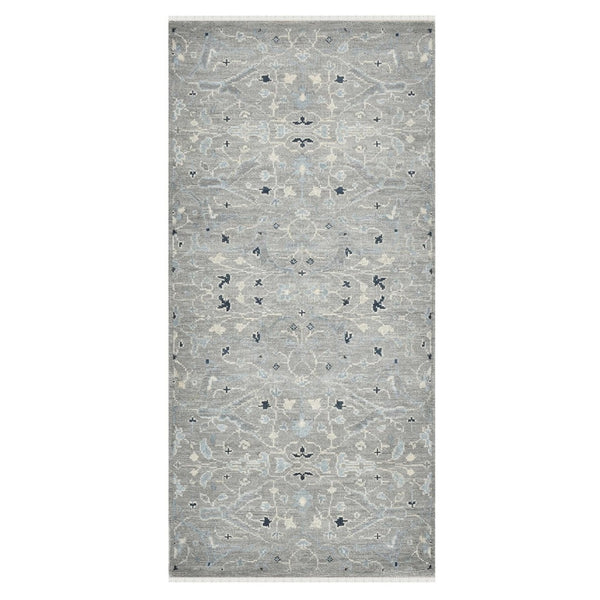 Amer Rugs Bristol Hand-knotted Area Rug – Luxurious New Zealand Wool With Persian-inspired Design For Elegance Silver Sand Wool Brs22808
