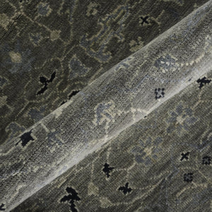 Amer Rugs Bristol Hand-knotted Area Rug – Luxurious New Zealand Wool With Persian-inspired Design For Elegance Silver Sand Wool Brs20203