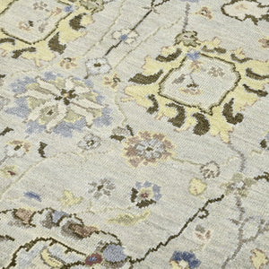 Amer Rugs Bristol Hand-knotted Area Rug – Luxurious New Zealand Wool With Persian-inspired Design For Elegance Silver Gray Wool Brs300203