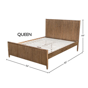 Lh Imports Britanica King Bed - Rustic Elegance With Contemporary Flair, Sustainably Crafted Pine Design Brown Full Product In Fsc Reclaimed Pine Brt001q