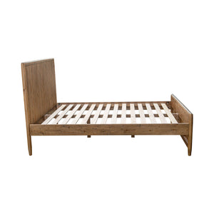 Lh Imports Britanica King Bed - Rustic Elegance With Contemporary Flair, Sustainably Crafted Pine Design Brown Full Product In Fsc Reclaimed Pine Brt001q