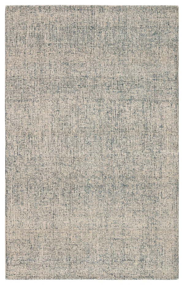 Jaipur Living Britta Oland Brt03 Tufted Handmade 100% Wool Solids Solid Indoor Rug Blue, Light Gray 100% Wool, 100% Cotton Rug113080
