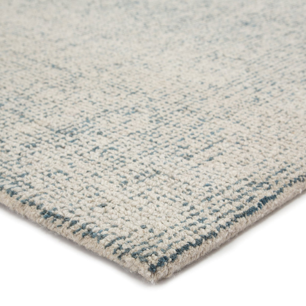 Jaipur Living Britta Oland Brt03 Tufted Handmade 100% Wool Solids Solid Indoor Rug Blue, Light Gray 100% Wool, 100% Cotton Rug113080